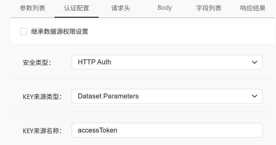 鉴权配置
